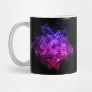 Ultraviolet Space Cloud Abstract Mug